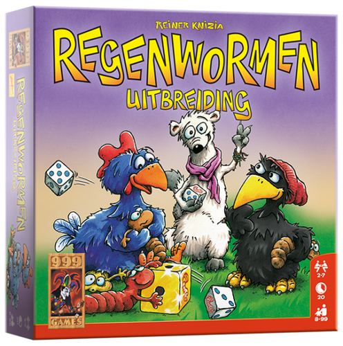 999 Games Regenwormen Pickomino 20 min Galda spēles paplašinājums