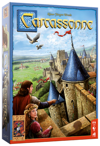 999 Games Carcassonne Basisspel Stalo žaidimas Strategija