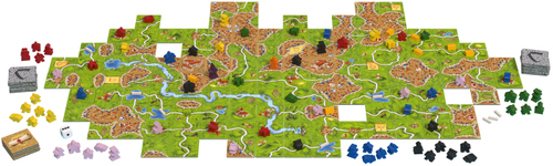 999 Games Carcassonne Big Box 3 Bordspel, afbeelding 2