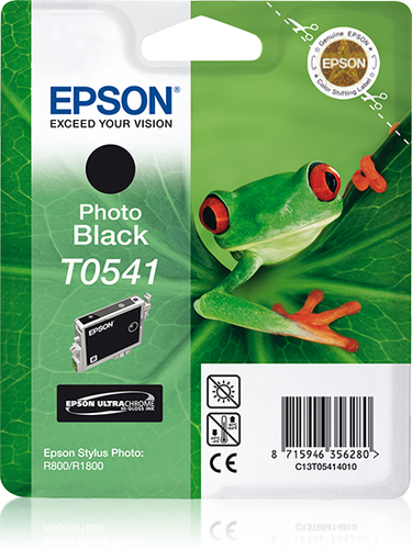 Epson Frog Singlepack Photo Black T0541 Ultra Chrome Hi-Gloss