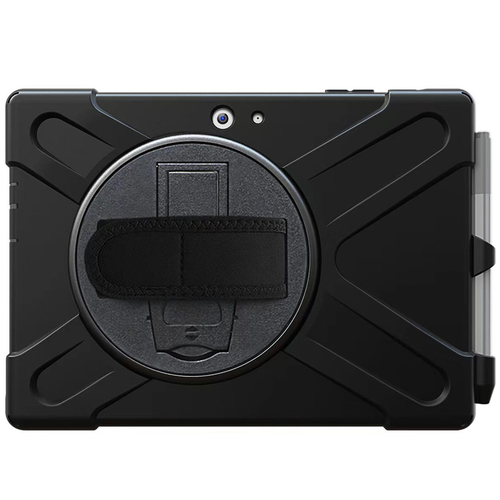 Accezz Full Protective backcover met strap voor de Samsung Galaxy Tab Active 5 Pro / 4 Pro - Zwart, afbeelding 2
