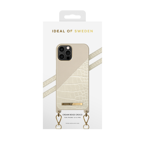 iDeal of Sweden Atelier Necklacel Case iPhone 12/12P Crm Bg Cr – image 2