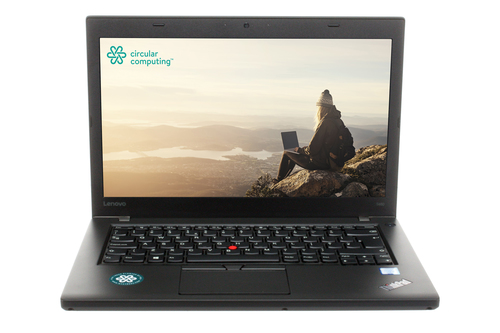 Circular Computing Lenovo ThinkPad T460 Laptop - 14.0" - HD (1366x768) - Intel Core i5 6th Gen 6200u - 8GB RAM - 256GB SSD