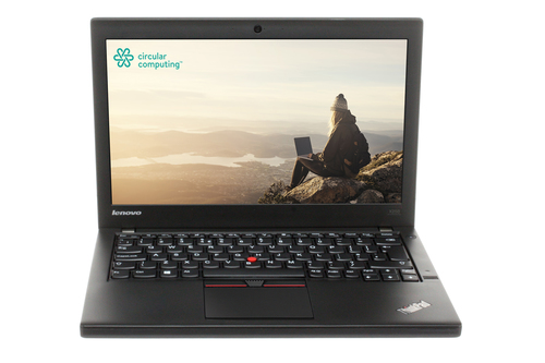 Circular Computing Lenovo ThinkPad X250 Laptop - 12.5” - HD (1366x768) - Intel Core i5 5th Gen 5200u - 8GB RAM - 256GB SSD