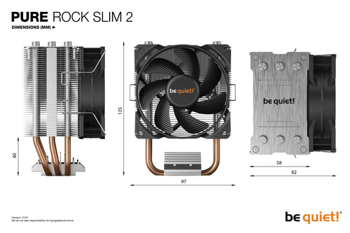 be quiet! Pure Rock Slim 2 - BK030 - image 7