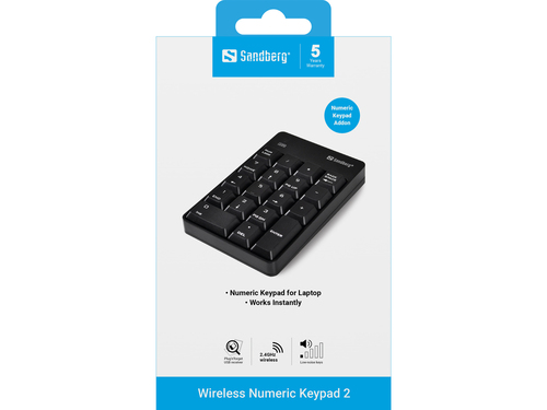 Sandberg Wireless Numeric Keypad 2, afbeelding 2
