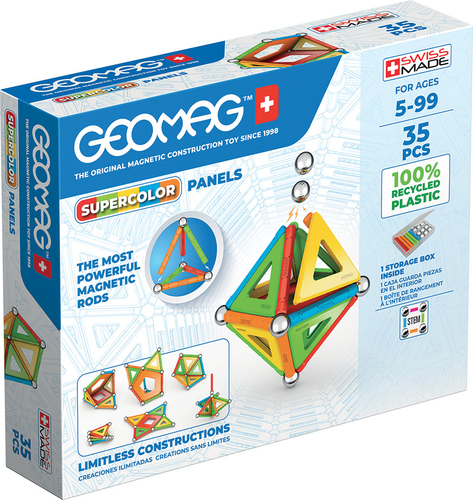 Geomag SuperColor Panels Recycled Neodüümmagnetiga mänguasi