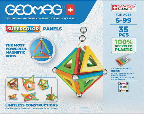 GEOMAG Supercolor Recycled Constructiespeelgoed, afbeelding 3