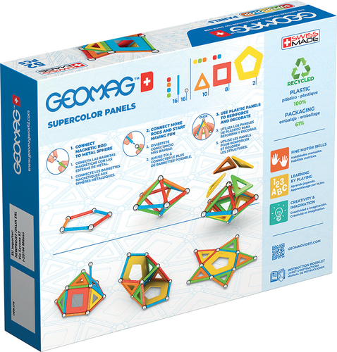 GEOMAG Supercolor Recycled Constructiespeelgoed, afbeelding 2