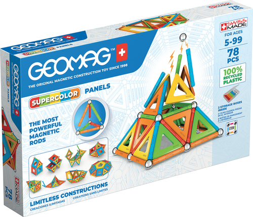Geomag SuperColor Panels Recycled Neodüümmagnetiga mänguasi