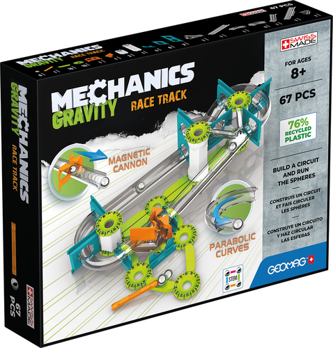 Geomag Mechanics Gravity RE Race Track Neodüümmagnetiga mänguasi