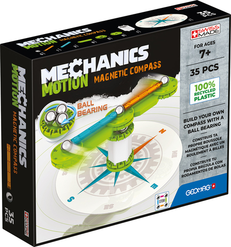 Geomag Mechanics Motion RE Compass Neodüümmagnetiga mänguasi