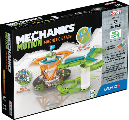 Geomag Mechanics Motion RE 2Magnetic Gears Neodüümmagnetiga mänguasi