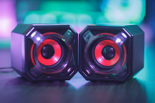 SureFire Gator Eye Gaming Speakers Red 48820 - image 7