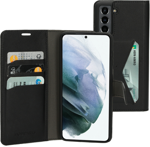 Mobiparts Classic Wallet Case Samsung Galaxy S21 Black