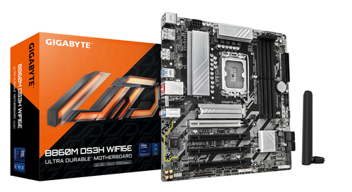GIGA B860M DS3H WIFI6E S1851/DDR5/µATX