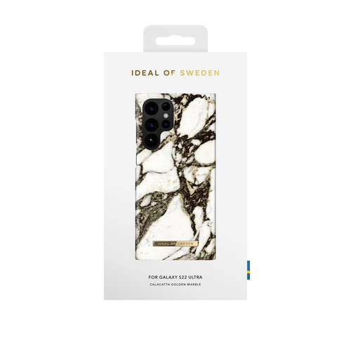 iDeal of Sweden Printed Case Galaxy S22U Calcatta Golden Marble – image 1