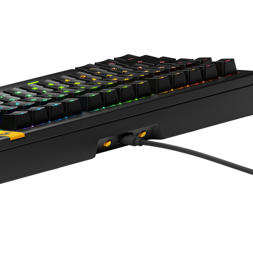 Glorious GMMK 3 HE 75% Prebuilt Wired Black gaming toetsenbord, afbeelding 4