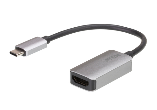 ATEN UC3008A1-AT USB графический адаптер 4096 x 2160 пикселей Серебристый