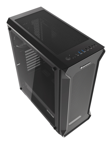 GENESIS Irid 505 Midi Tower Zwart, afbeelding 4