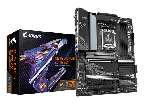 GIGABYTE X670 AORUS ELITE AX материнская плата AMD X670 Socket AM5 ATX