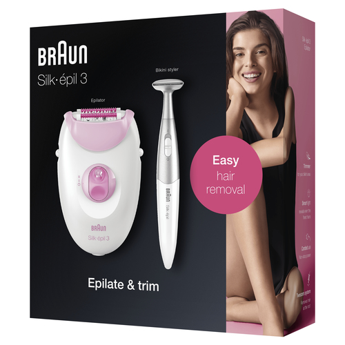 Braun Silk-épil 3 3-321 20 tweezers White – image 4