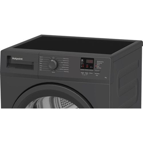 Hotpoint C HD C92 Gggd UK 9 kg Condenser Tumble Dryer - Graphite, Silver/Grey - image 8