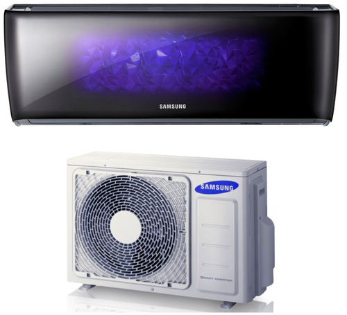 Samsung F-AR12M air conditioner Split system Black, White