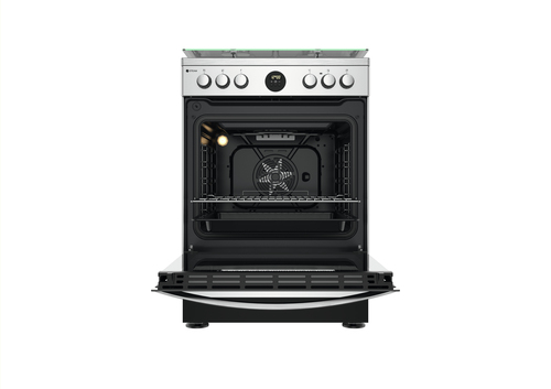 Indesit IS67G8CHX/E/1 Freestanding cooker Electric Gas Stainless steel – image 3