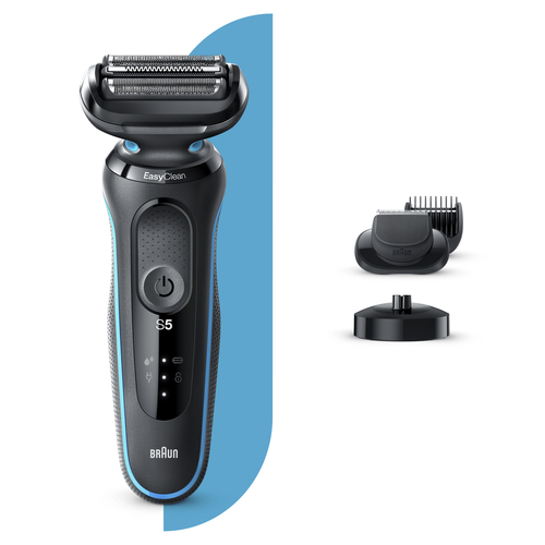 Braun Series 5 50-M4500cs Foil shaver Trimmer Black, Blue – image 4