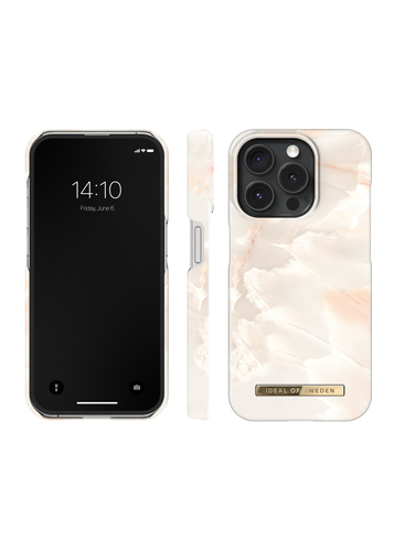 iDeal of Sweden Printed Case iPhone 15 Pro Rose Pearl Marble – image 2