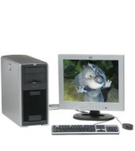 HP workstation xw8000 Xeon 2.4GHz 1GB/18GB Dn Ultra320 SCSI No graphics CD-RW WindowsXP
