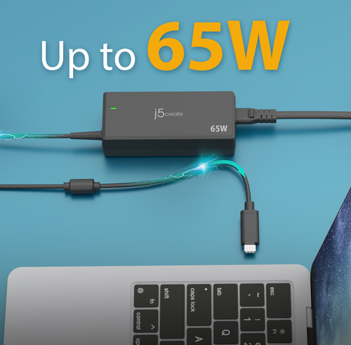 j5create JUP1265 65W PD USB-C® Power Adapter - EU – image 4