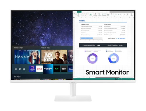 Samsung LS32AM501NU монитор для ПК 81,3 cm (32") 1920 x 1080 пикселей Full HD Белый