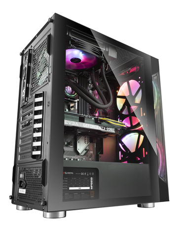 Mars Gaming MC9 computer case Black – image 4