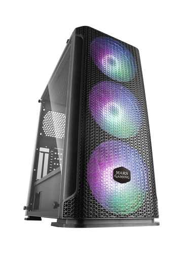 Mars Gaming MCEX computer case Tower Black – image 1