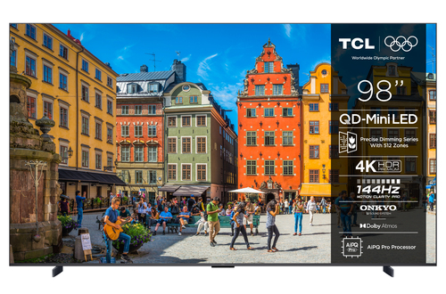 TCL 98MQLED75K TV 2.49 m (98") 4K Ultra HD Smart TV Black 1000 cd/m² – image 1