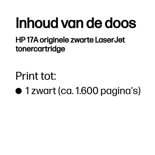 HP 17A Toner Noir – Photo 3 sur 10
