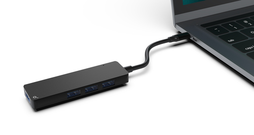 IOPLEE HAG-HC34F interface hub USB 3.2 Gen 1 (3.1 Gen 1) Type-C 5000 Mbit/s Black – image 3