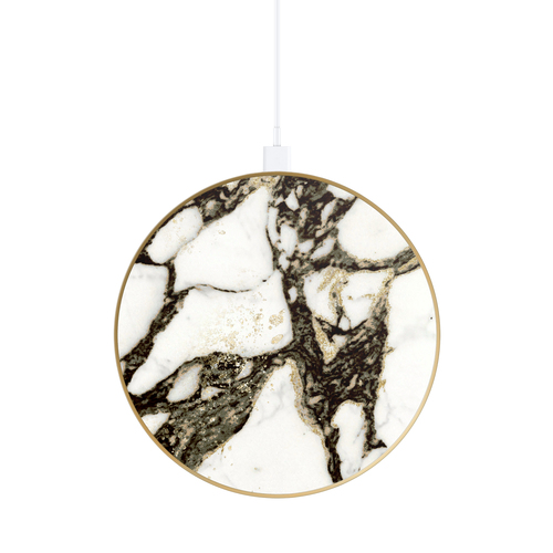 iDeal of Sweden Fashion Wireless Charger Calacatta Golden Marble – image 2