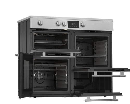 Hotpoint RH100IA21X cooker Range cooker Electric Zone induction hob Stainless steel – image 7