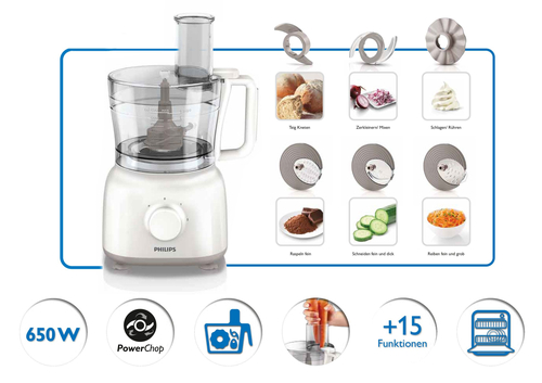 Philips Daily Collection HR7627/01 Food processor with accessories – image 4