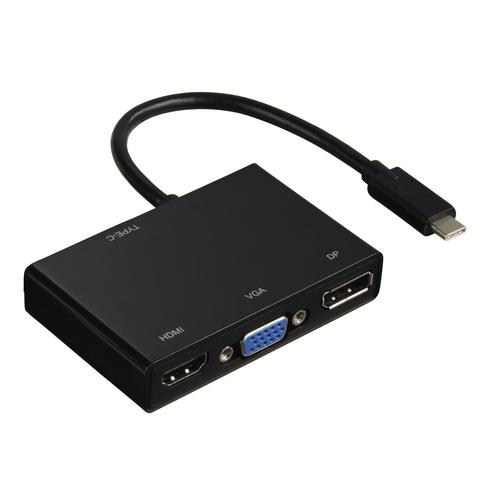 Hama 00135730 USB graphics adapter Black