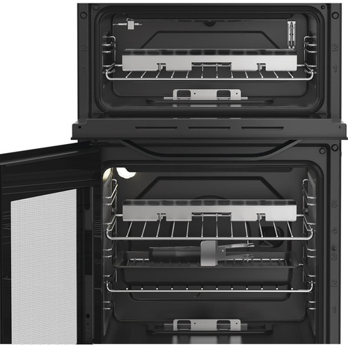 Hotpoint HDG5GCB 50 cm Gas Cooker - Black - image 4
