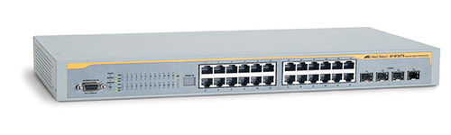 Allied Telesis 24 port 10/100/1000TX Stackable Layer 3+ Gigabit Ethernet switch + 4 SFP Combo