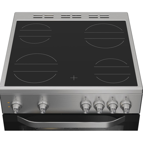 Hotpoint H6V5KMX/UK 60 cm Electric Ceramic Cooker - Stainless Steel - image 6