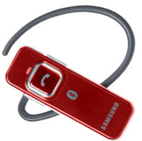 Samsung WEP-350 Headset Wireless Bluetooth Red