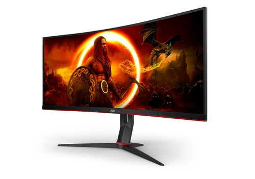 Aoc G2 CU34G2XP 34 VA Wqhd 180Hz 1ms UltraWide Curved Gaming Monitor - image 2