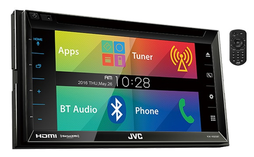 JVC KW-V620BT car media receiver Black