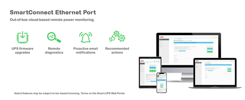 APC SmartConnect UPS SMT 1500 VA Tower